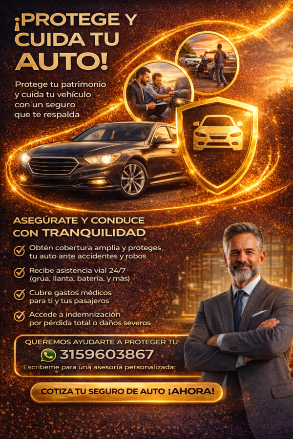 Cotiza Aqui Tu Poliza de Autos
