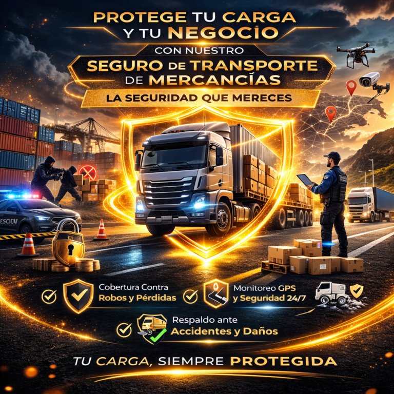 Seguro de Transporte de mercancias 
